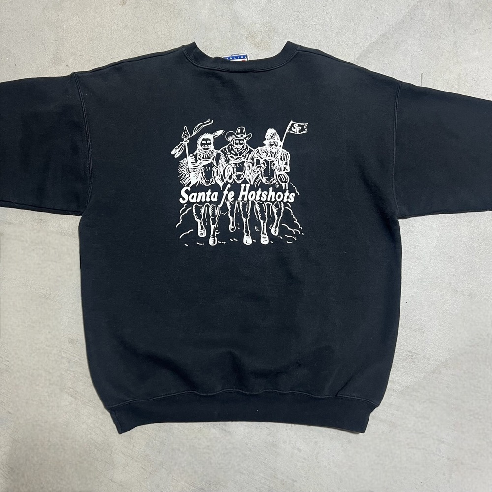 VTG Embroidered Sante Fe Hotshots Crewneck Sweatshirt Size M